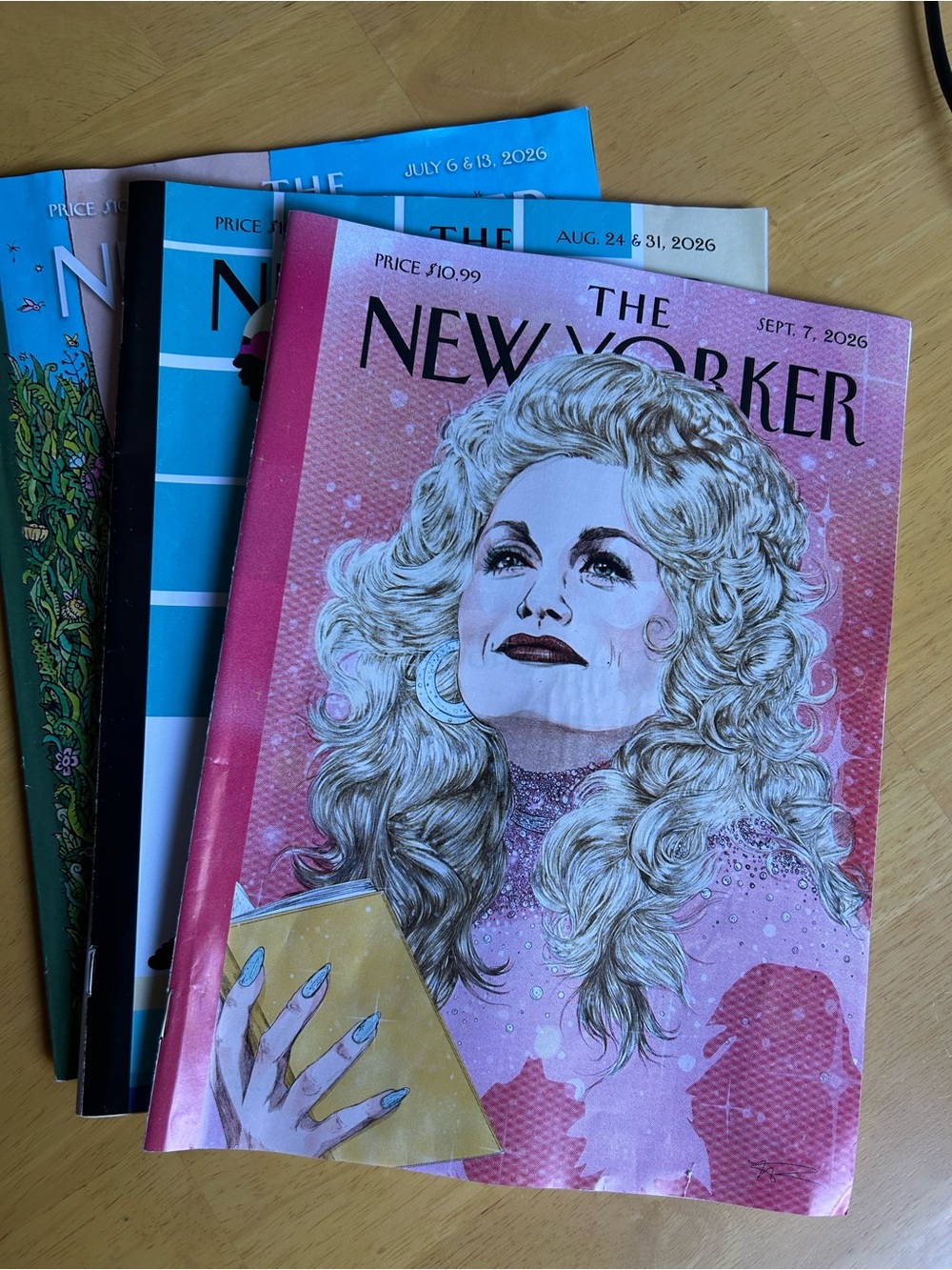 The New Yorker Magazine Bundle of 3